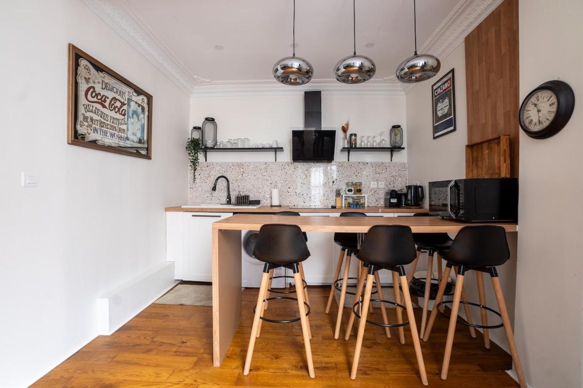 Appartement 2 Etages Paris - Metro 9 Grands Boulevards - Folies Bergeres Exterior foto