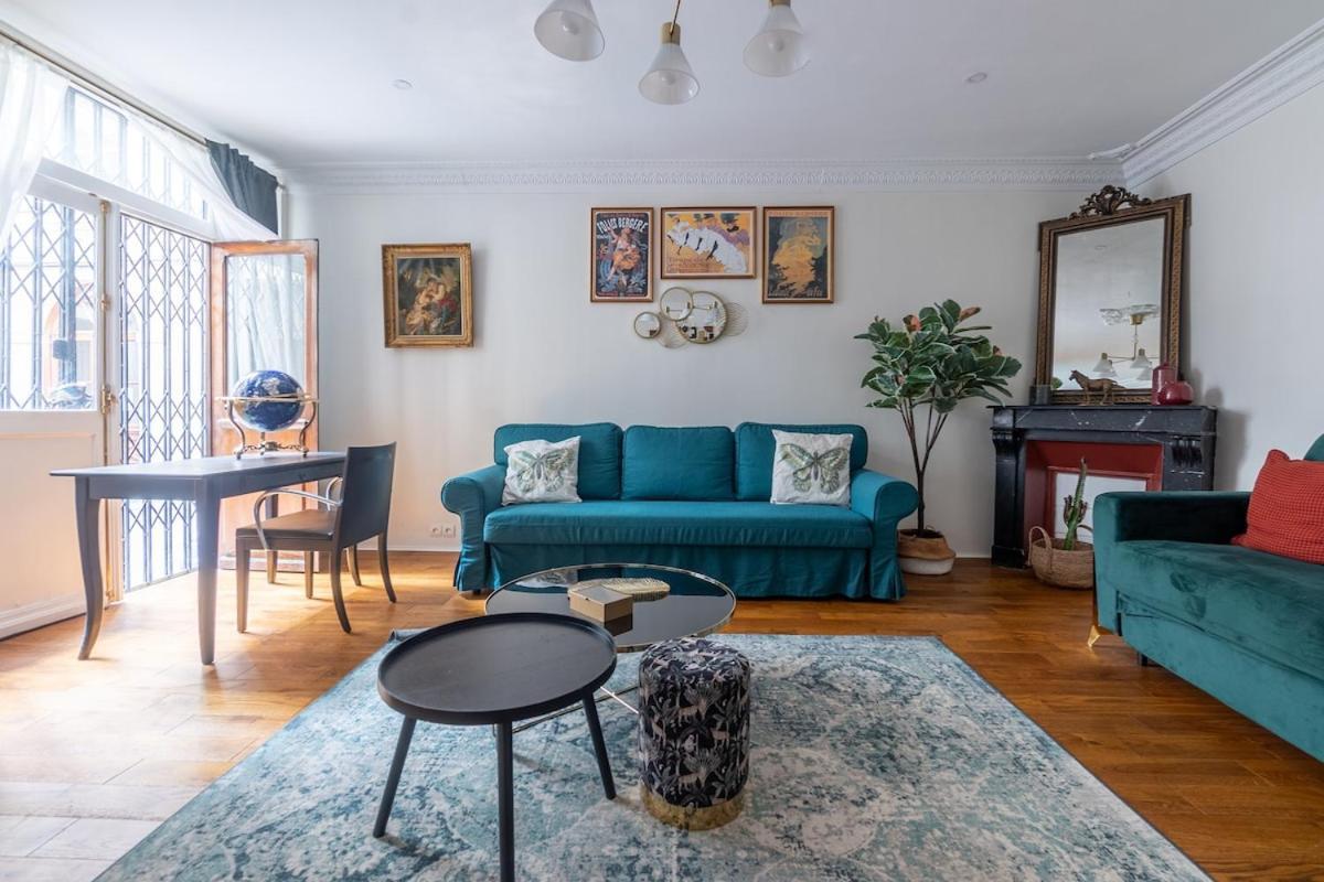 Appartement 2 Etages Paris - Metro 9 Grands Boulevards - Folies Bergeres Exterior foto